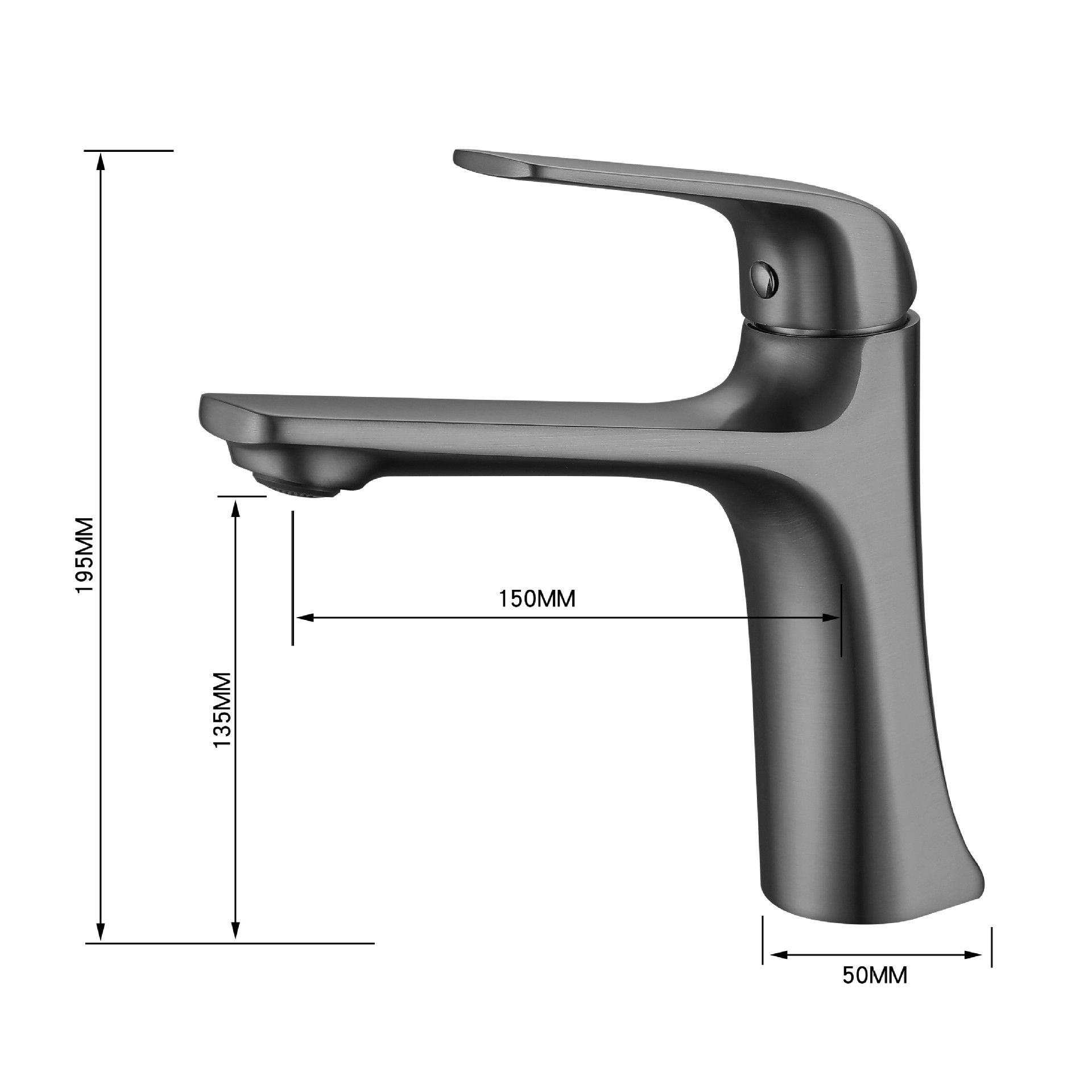 Minqian Bathroom Factory Washbasin Faucet Washstand Hot and Cold Basin Faucet Bathroom Ceramic Basin Faucet Wholesale Water Tap