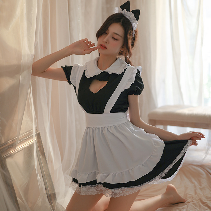 Adult Supplies Sexy Lingerie Sexy Cat Uniform Japanese Cute Maid Suit Role-Playing Pajamas for Women