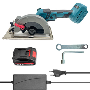 新款锂电5寸无刷电圆锯手提充电锯切割机大功率木工充电式锂电锯