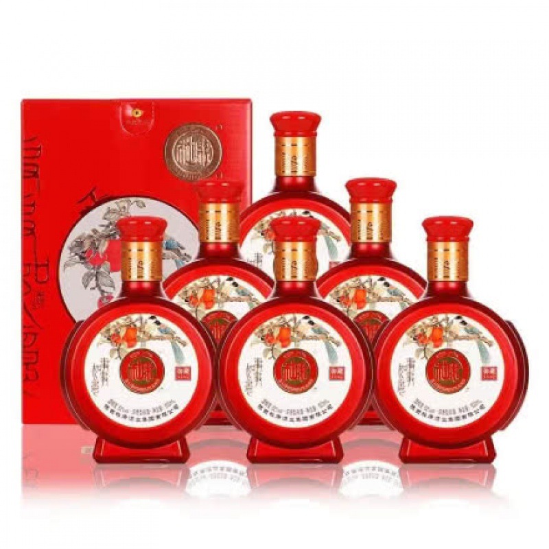 白水杜康白酒整箱 御藏事事如意 52度浓香型白酒礼盒装 500ml*6瓶