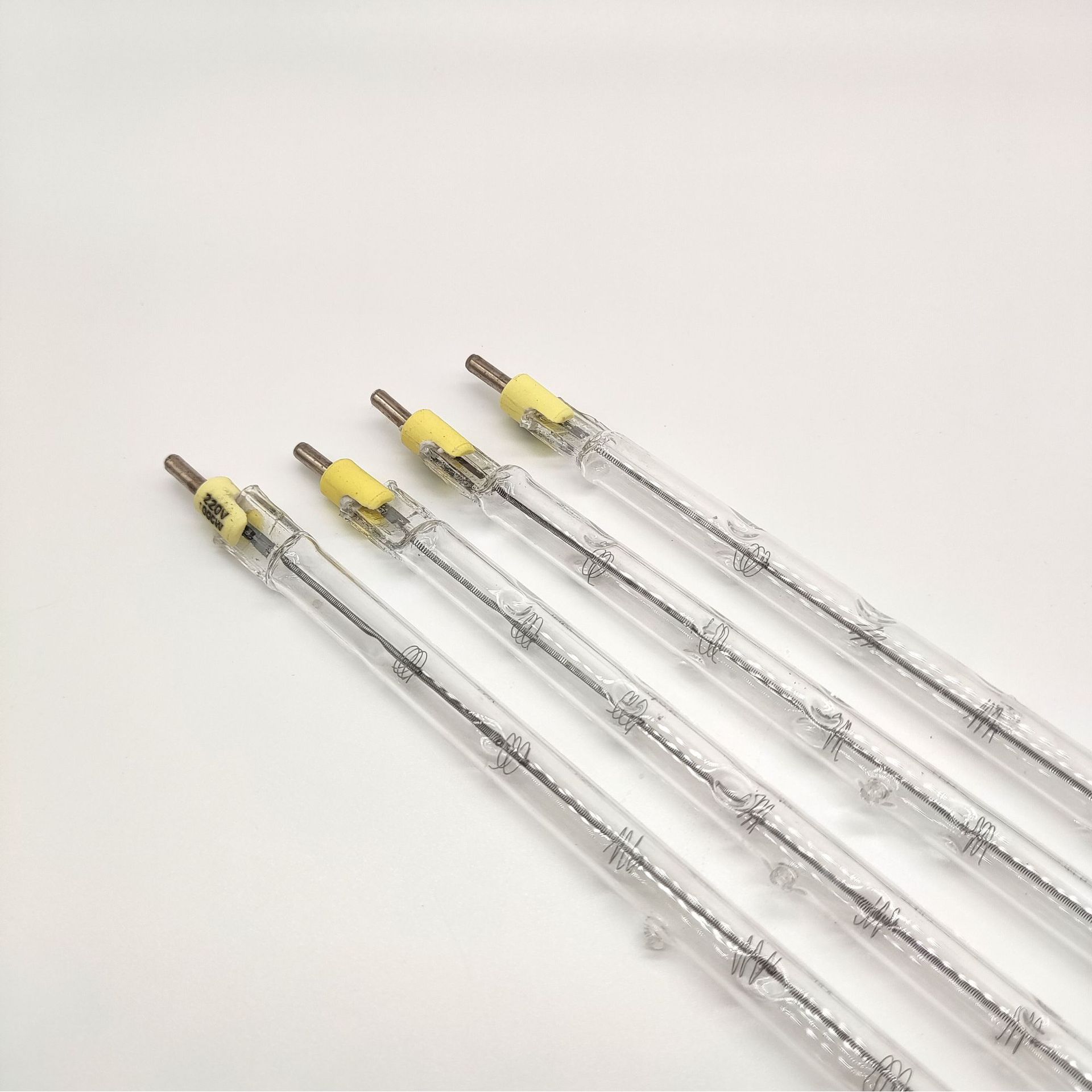 祖康 碘钨灯管 烤鸭炉用1000w 石英管烤箱夹式卤钨灯管
