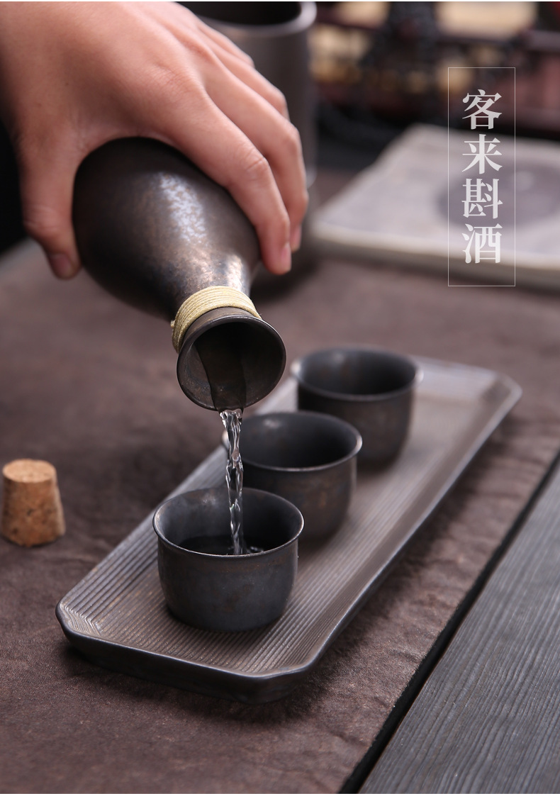 陶瓷温酒壶温酒器批发黄酒温酒具暖酒器热烫酒壶套装中式加热酒具