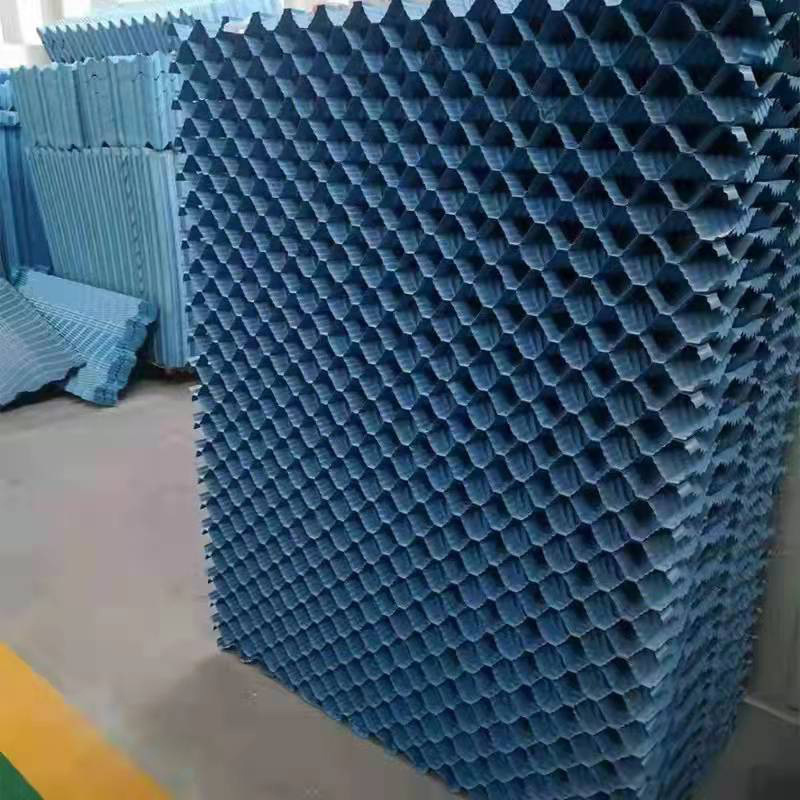 填料凉水塔填料s波填料玻璃钢方形冷却塔pvc填料收水器