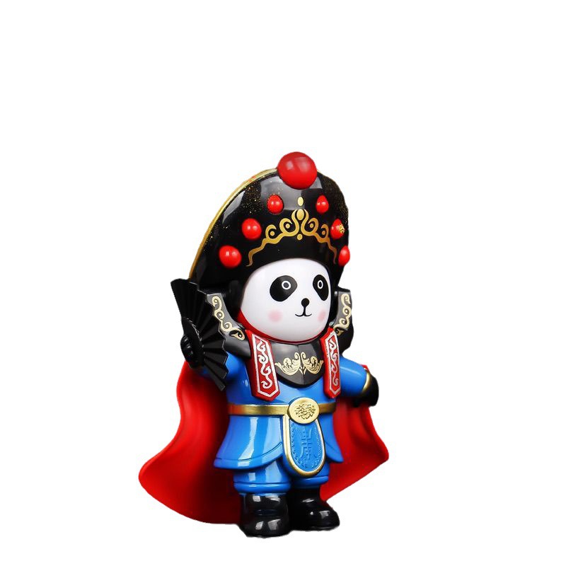 Chinese Essence Culture Sichuan Opera Doll Peking Opera Face-Changing Baby Facial Makeup Special Hand-Made Gift Souvenir Doll Toy Wholesale