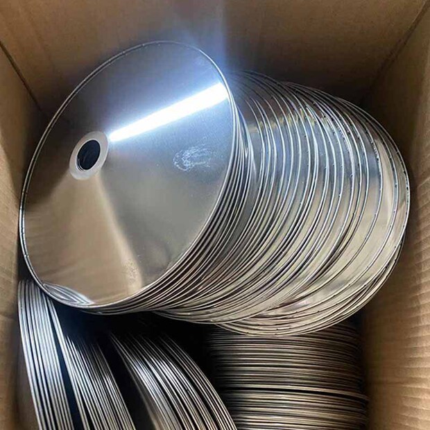 消防厂家 定制专用喷淋头装饰集热罩 不锈钢集热罩 简易式聚热罩