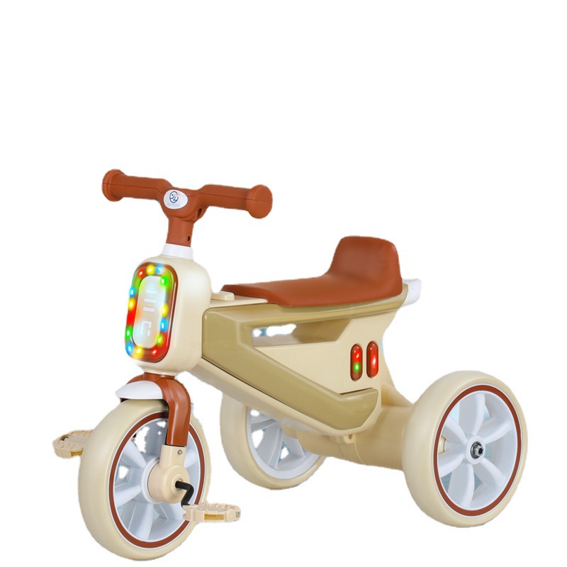 Children's Tricycle Bicycle Multifunctional Baby Balance Car Hand Push Three Wheels Luge Children's Scooter