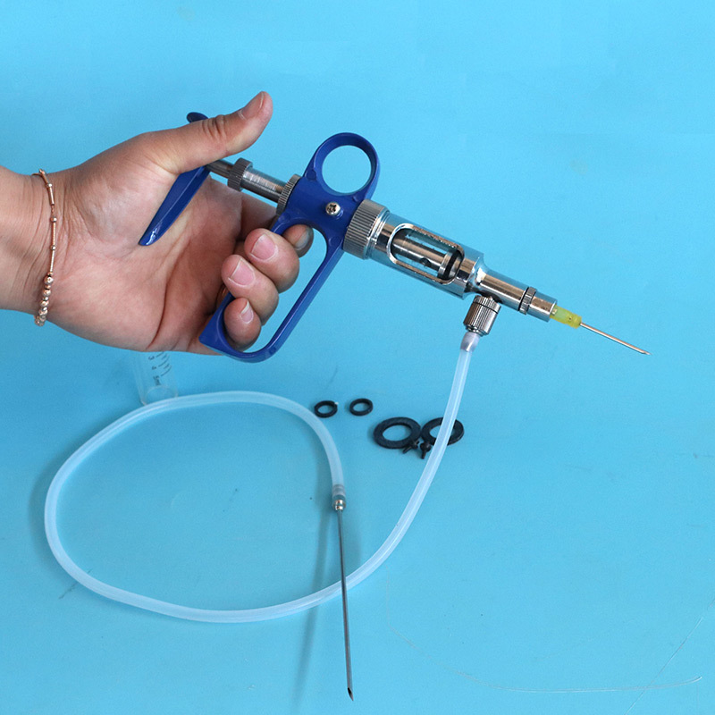 兽用连续注射器疫苗器鸡鸽水产兽固定剂量注射器连续注射针器