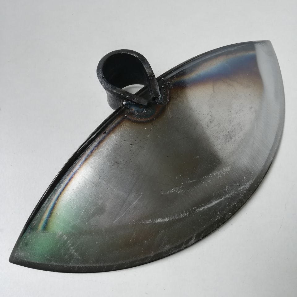 弹簧钢扇形锄头 月牙锄 草锄锻打月刮锄农用工具锄地刨草园林绿化