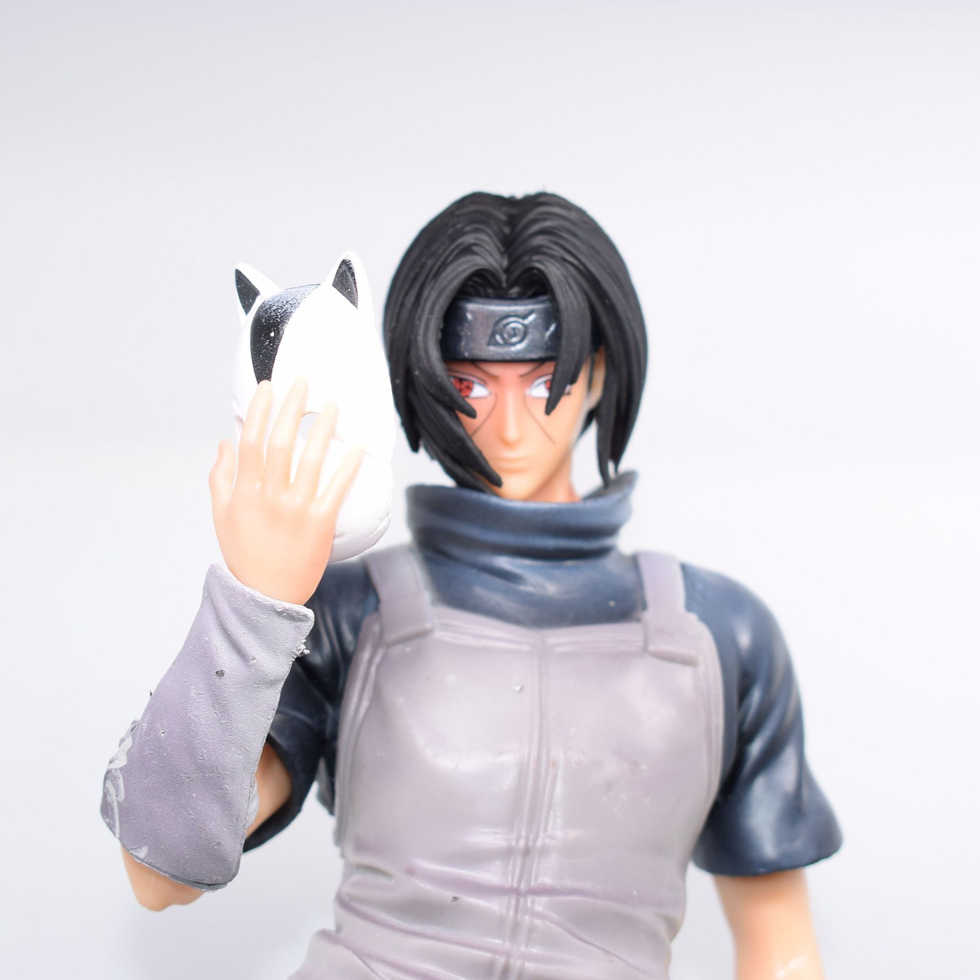 酷玩动漫手办 火影 晓组织 暗部 宇智波鼬 场景 雕像 盒装手办