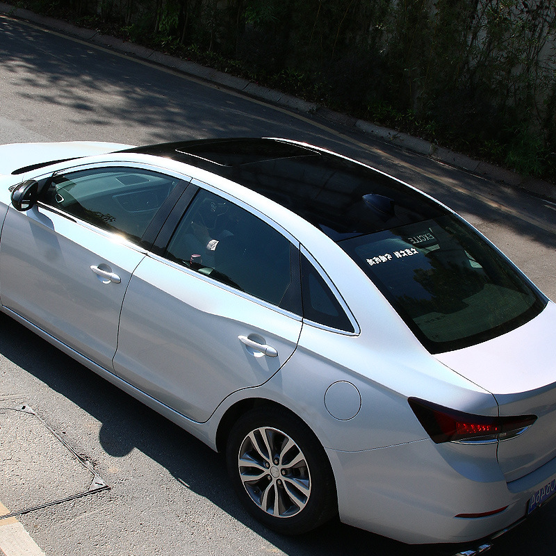 荣威i5车顶膜 i6 rx5 高亮黑悬浮车顶膜改色膜改装黑顶膜车顶贴膜