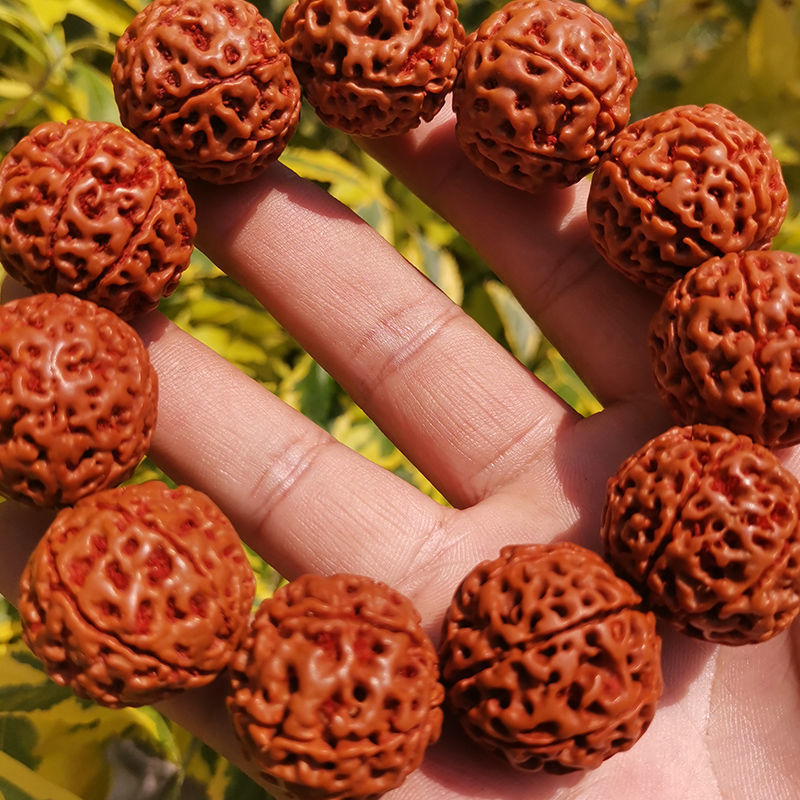 机刷七八瓣金刚菩提手串男士大金刚菩提子佛珠手链文玩念珠女78