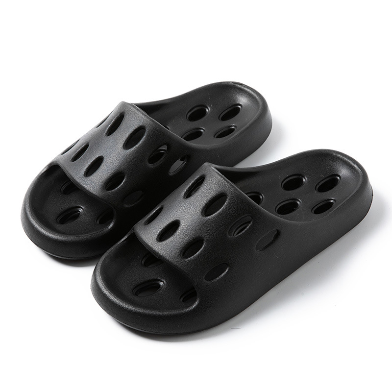 Bathroom Special Bathroom Slippers Women's Four Seasons New Couple Indoor Home Hollow Water Leakage Quick-Drying Non-Slip Sandals for Men