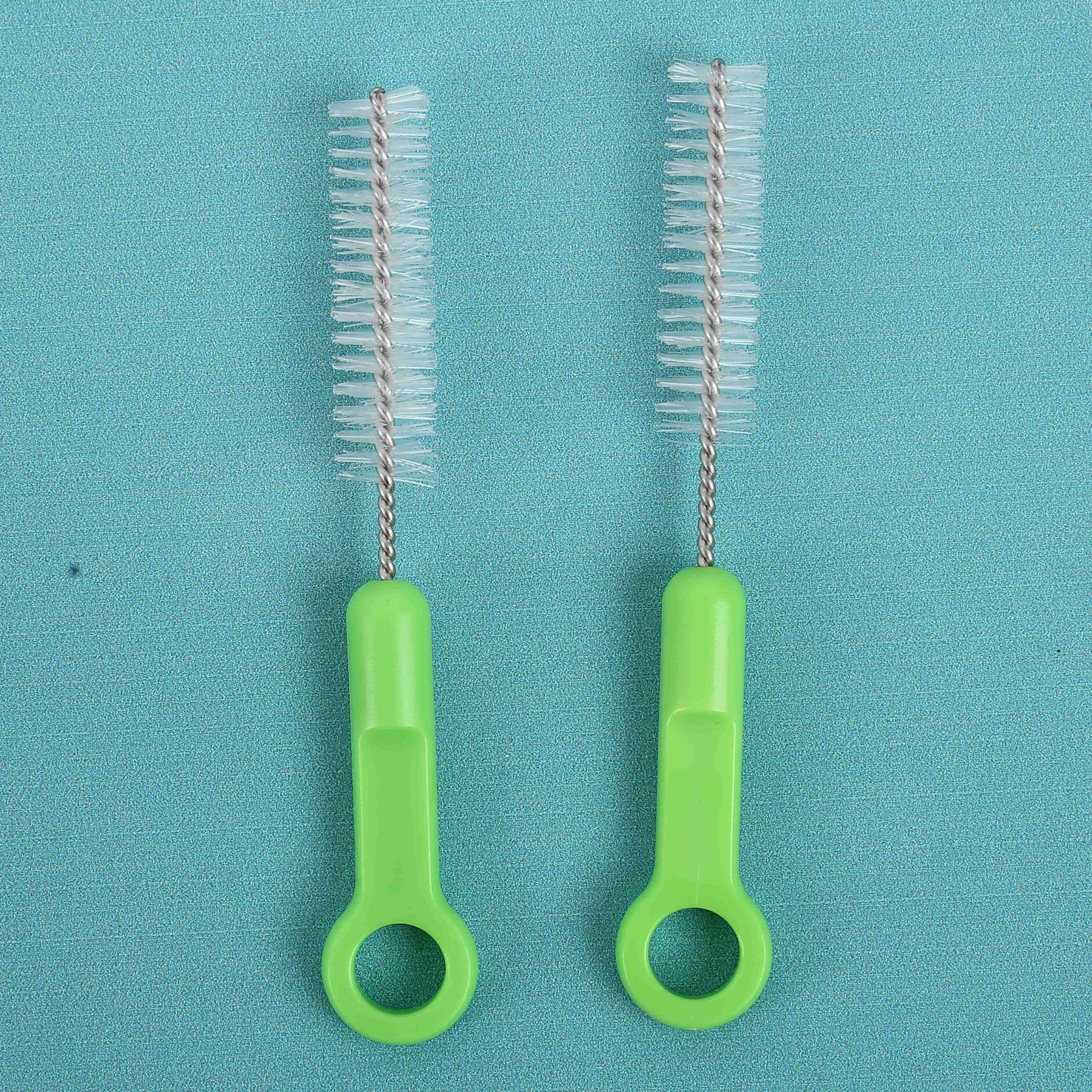 厂家货源10mm水气按钮内窥镜清洁刷肠镜胃镜纤支镜管腔口毛刷