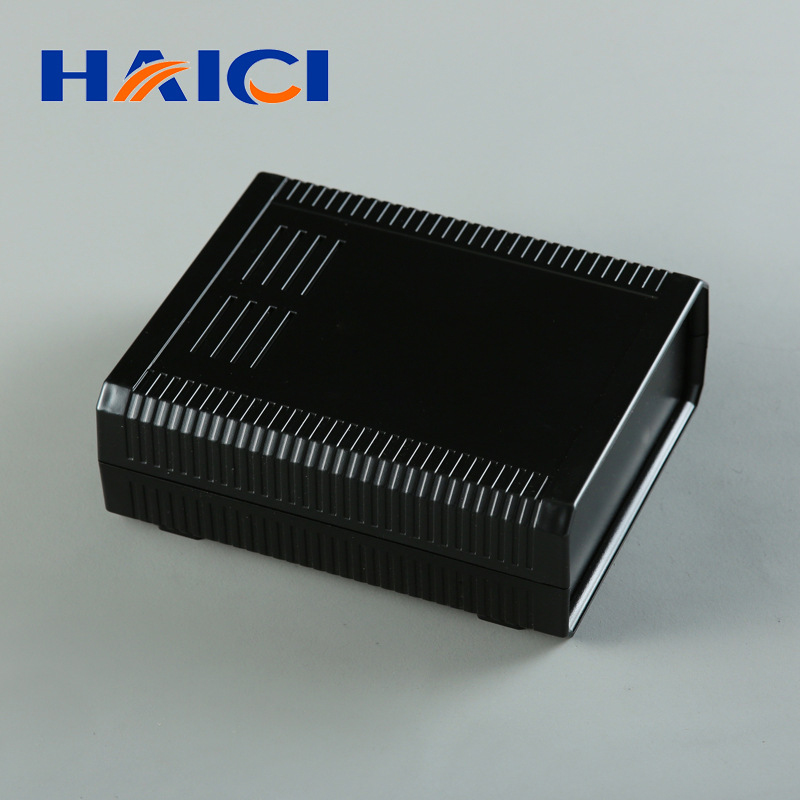 t15#台式仪表塑料外壳 diy金属探测控制盒 abs塑料电子仪器外壳