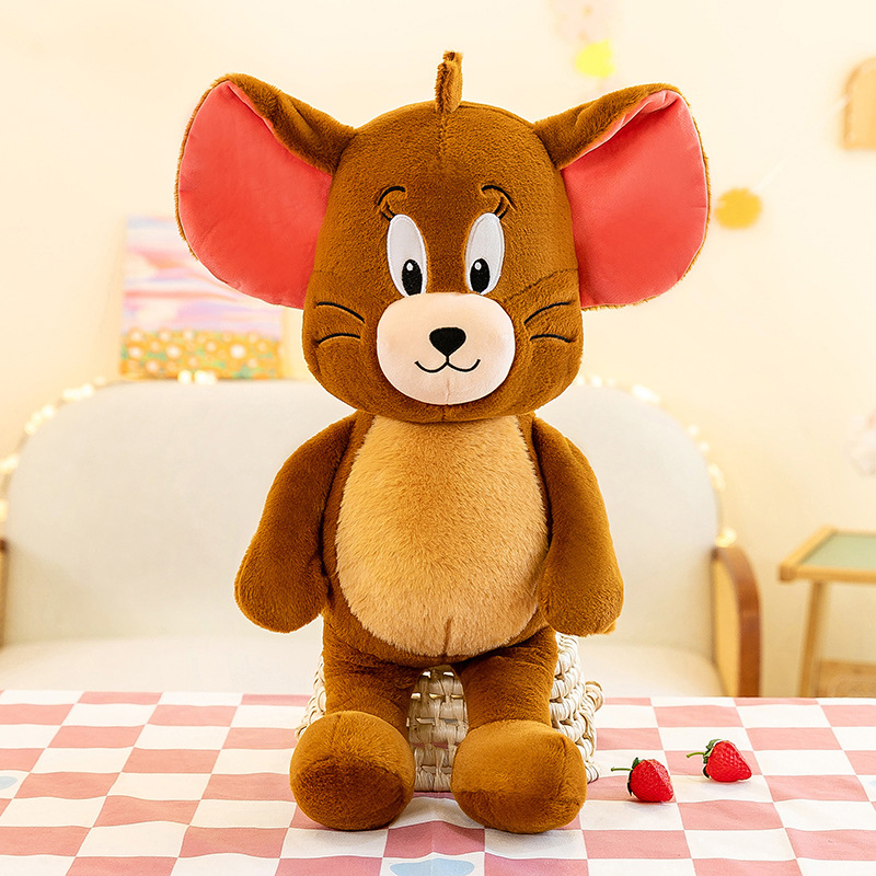 Cat and Mouse Talking Tom Cat Jerry Mouse Transformers Series Cartoon Plush Toy Cartoon Taifei Mouse Doll Gift Cute