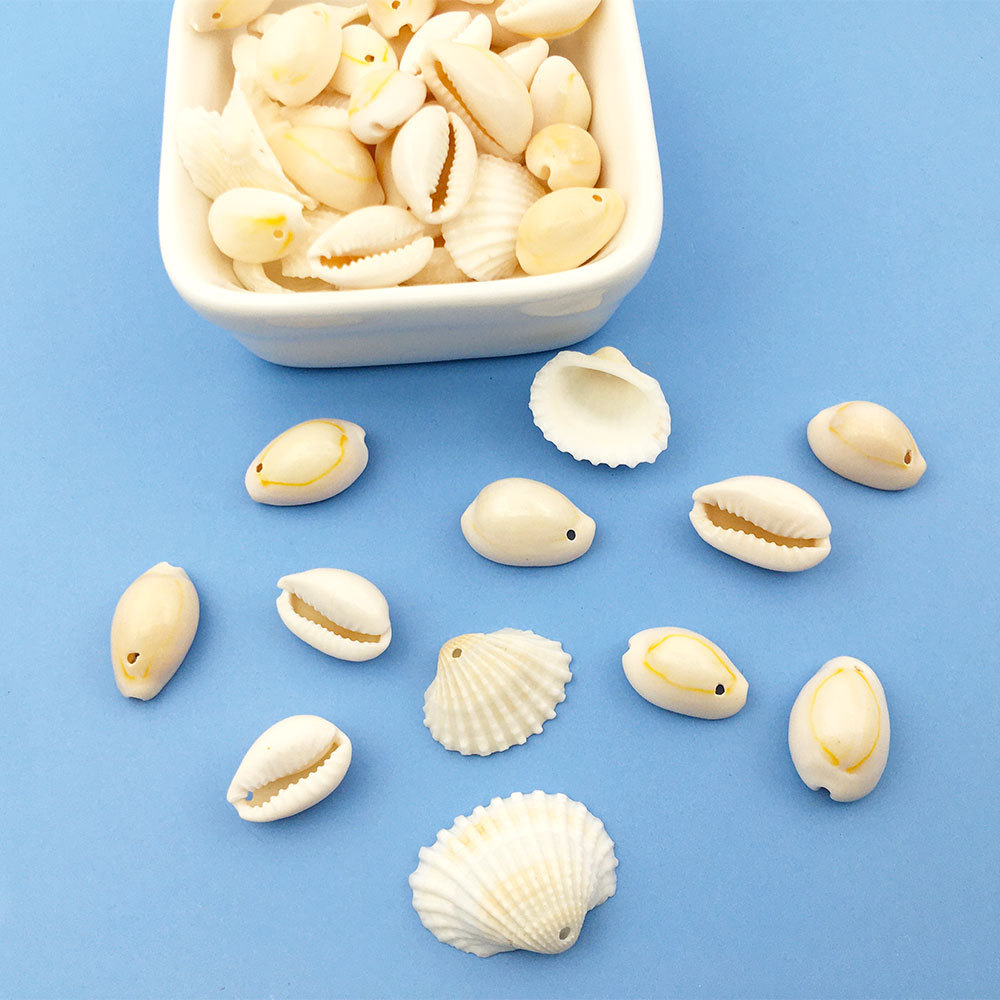 儿童手工diy天然贝壳材料手工贝壳diy相框风铃幼儿园手工课材料包