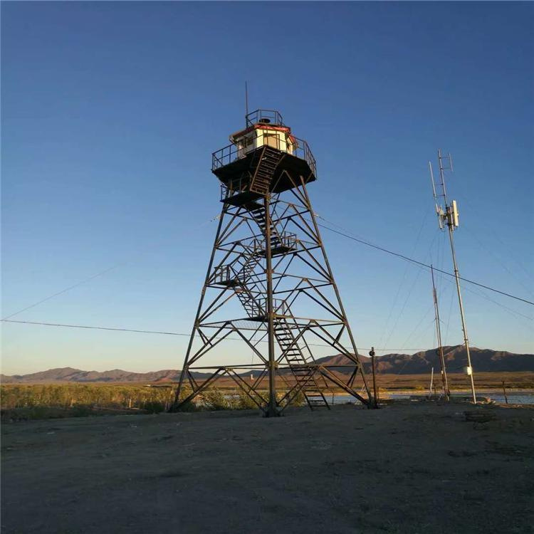避雷塔 烟囱塔 单管通讯塔 四角监控塔 草原了望塔 了望塔厂家