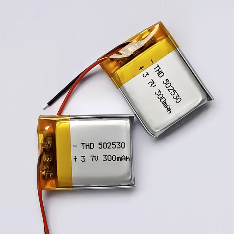 502530-300mAh聚合物电池美容仪儿童智能电位仪补水仪钥匙扣电池