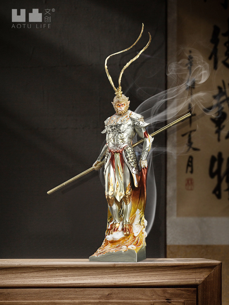 斗战胜佛装饰礼品客厅玄关摆设家居饰品办公室齐天大圣孙悟空摆件