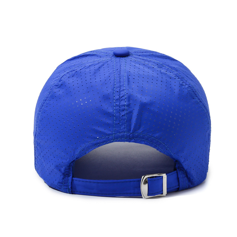 Hat New Men's and Women's Outdoor Breathable Baseball Cap Spring and Summer Sun Protection Letter Peaked Cap Thin Casual Sun Hat