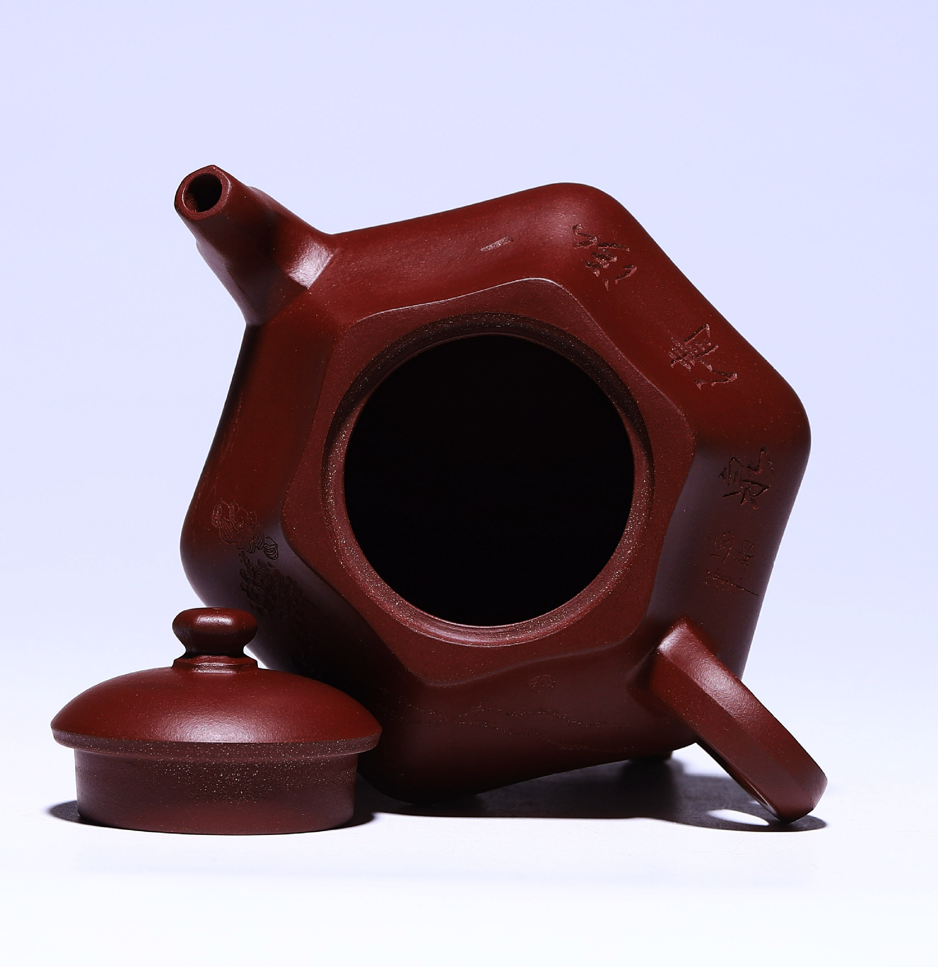 宜兴国工李卢春全手工紫砂壶一泓清泉珍藏老紫泥出水顺畅三秒速干