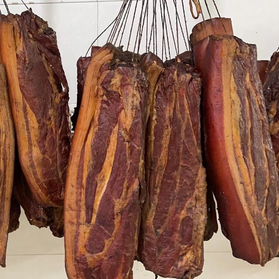 腊肉四川老腊肉前腿腊肉烟熏一件代发湖南腊肉批发团购地摊重庆