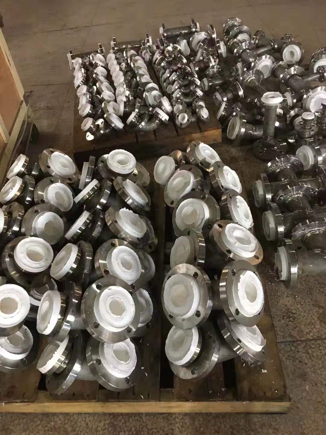 厂家定制钢衬四氟管 衬四氟钢管 衬塑管