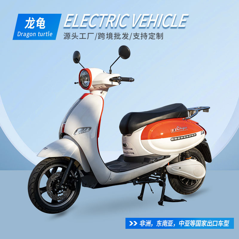 进出口电动车龙龟成人电摩60v电动车二轮车电动摩托车跨境外贸