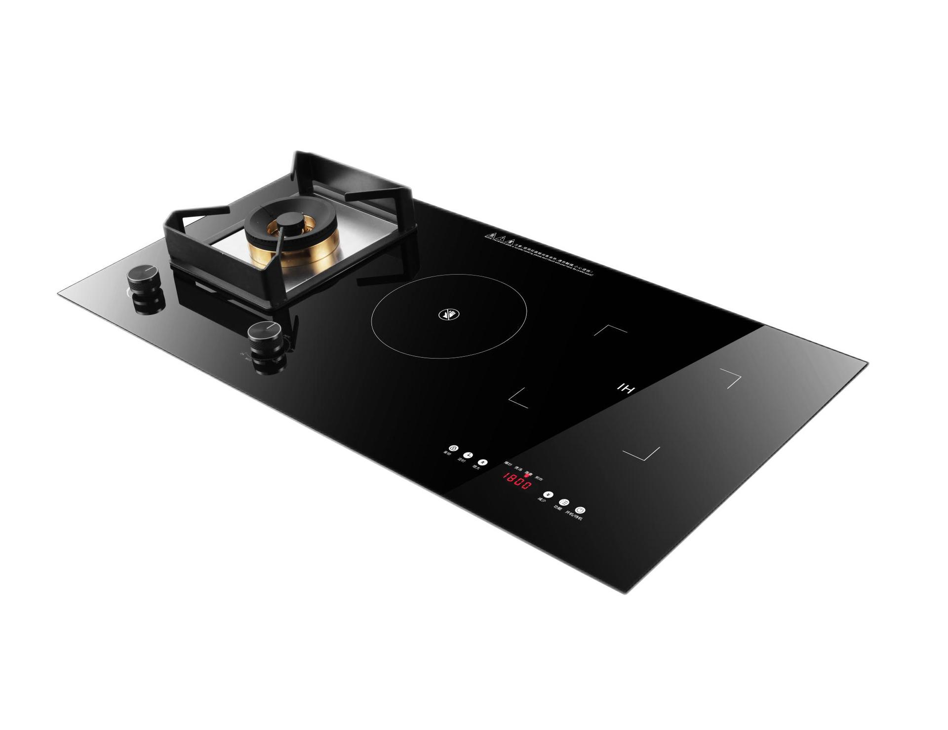 意大利valenti华伦帝气电三眼灶,防水不沾油易清洁,ego炉盘