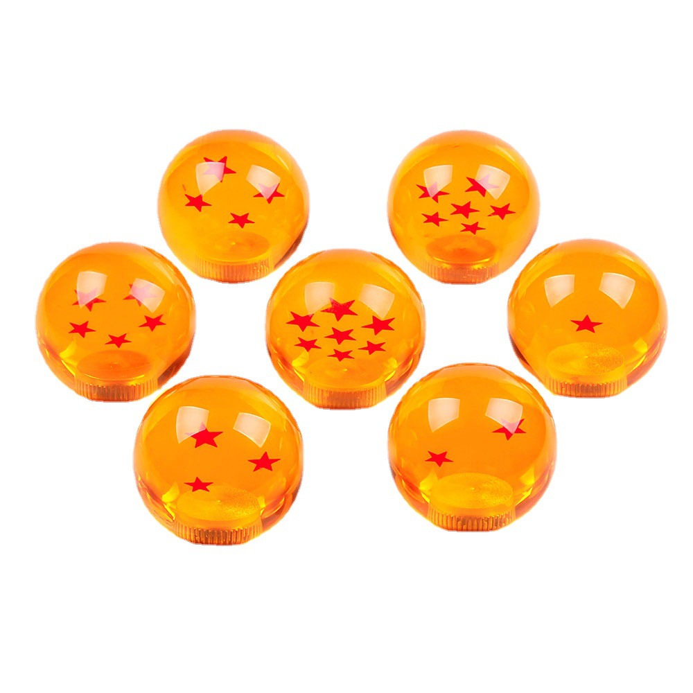 汽车改装配件黄色七龙珠排挡头1-7星排挡头挡把头球头波棍头