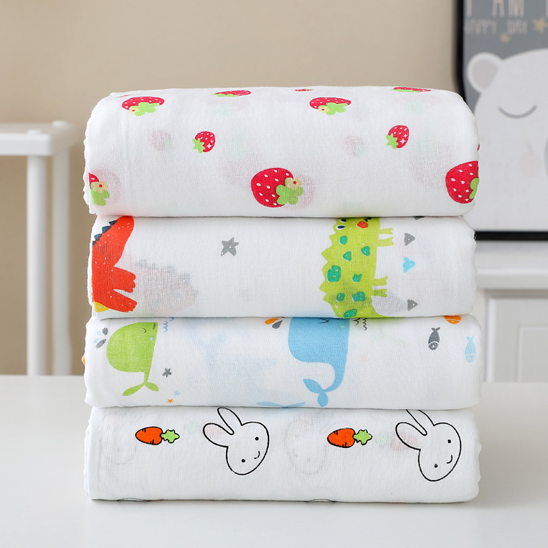 summer spot pure cotton double-layer thin gauze blanket towel blanket adult single child mother and child summer cool blanket
