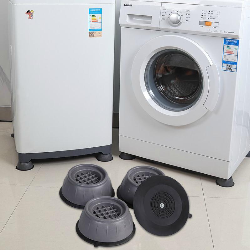 滚筒洗衣机增高脚垫防滑防震固定垫高架脚架通用型静音底座减震垫