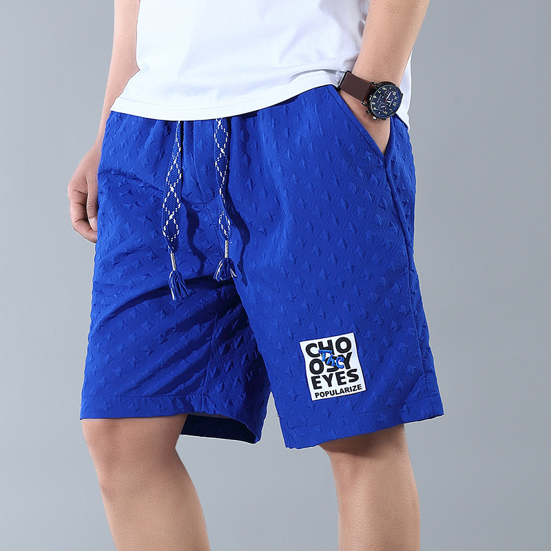 短裤男夏季薄款中裤新品男士大裤衩休闲潮牌运动裤外穿大码五分裤