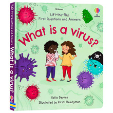 Usborne What is a Virus？ 尤斯伯恩 什么是病毒？问与答 翻翻书