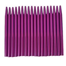 厂家直供笔配件彩色阳极氧化表面处理批发铝合金加工各种颜色紫色