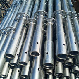 厂家生产盘扣脚手架 镀锌盘扣立杆横杆斜拉杆 盘扣式脚手架配件