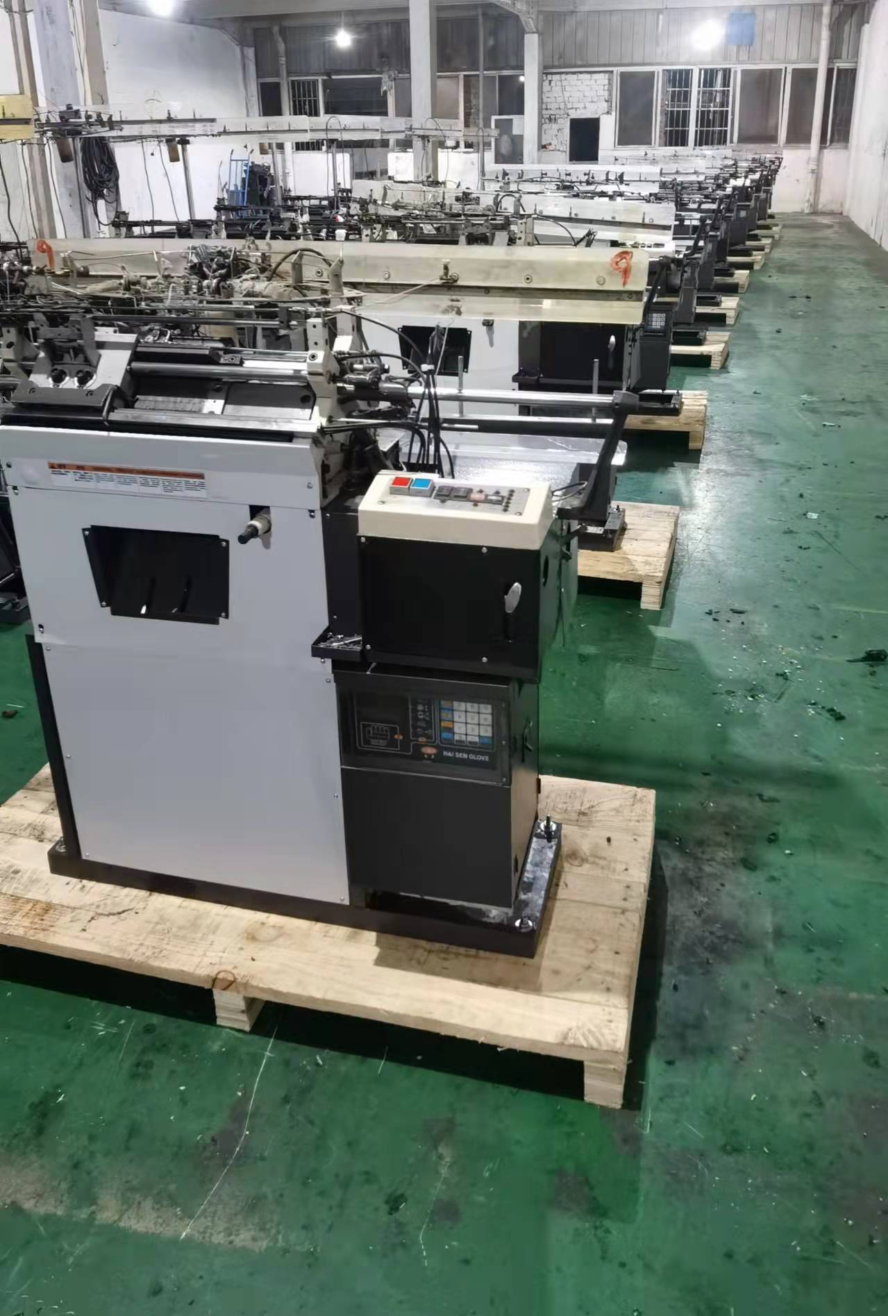 全电脑金腾10针手套机全自动十针手套机棉纱手套编织机