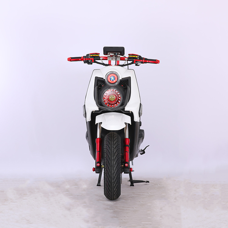 bws城市铁男电电动车大跑车电摩72v踏板车男士双人电摩外卖速度快