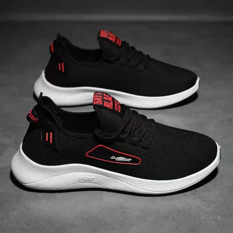 Factory Generation Spring and Autumn Breathable Lightweight Student Sneakers Casual and Comfortable Korean Men's Fashion Running Men's Shoes