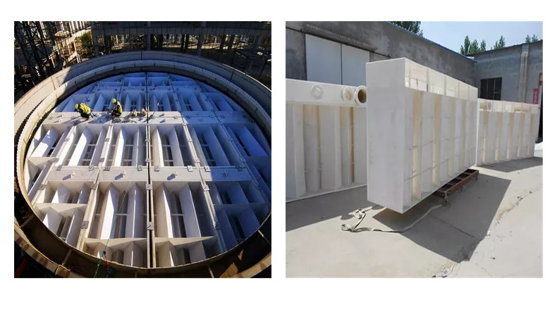 青海厌氧池 污水处理pp三相分离器 三相分离器 中心导流筒厂家