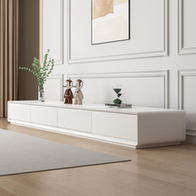 北欧整装白色实木电视柜茶几组合墙柜简约现代小户型客厅家用地柜