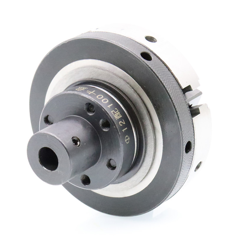 三鸥牌三爪手紧卡盘k01 50 63 80 100木工佛珠电机轴四爪微型卡盘