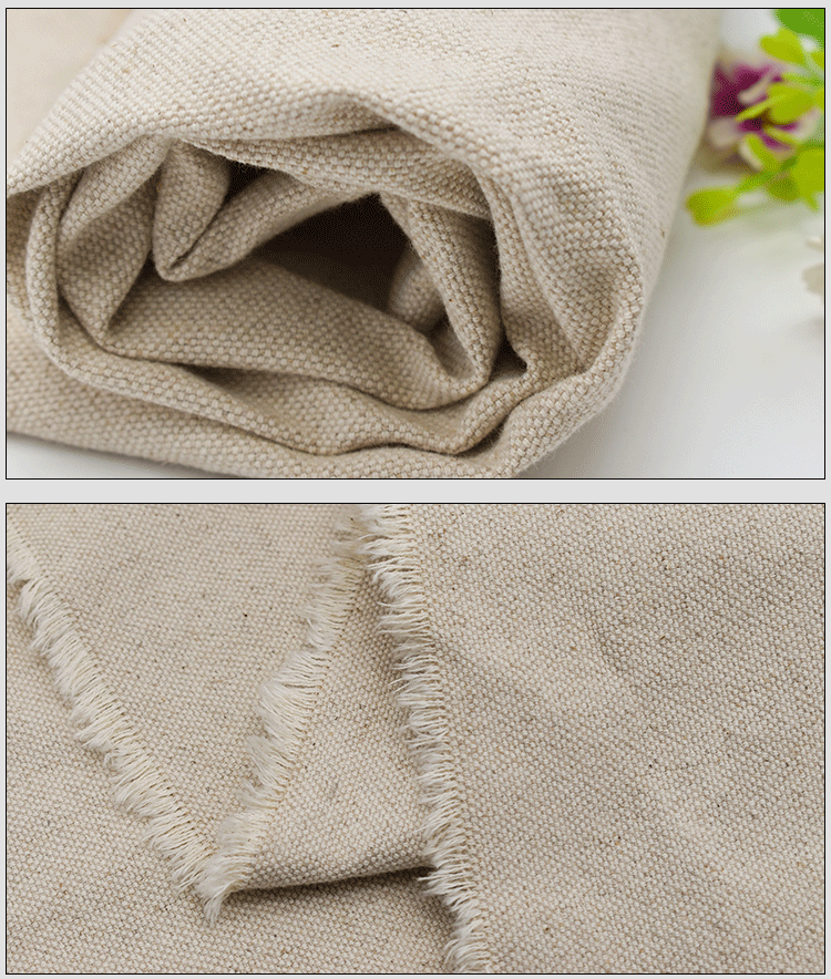 麻棉胚布 21/2亚麻棉布料面料 箱包工艺品沙发家居用品麻棉面料