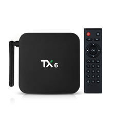 TX6 网络播放器全志H616 4G/32G TV BOX机顶盒WIFI 蓝牙 电视盒子