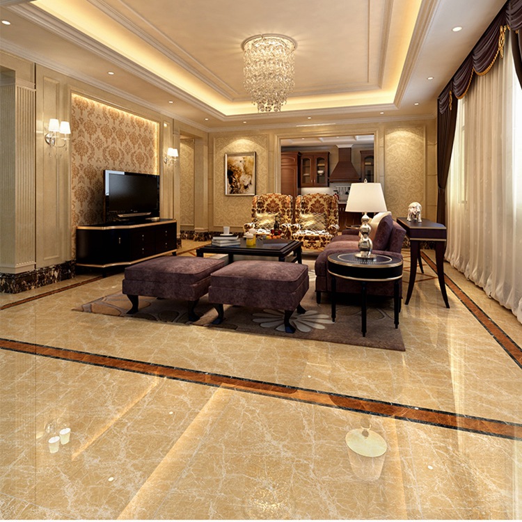 欧式大理石瓷砖地砖800x800 客厅防滑地板砖厨卫墙砖浅咖网全抛釉
