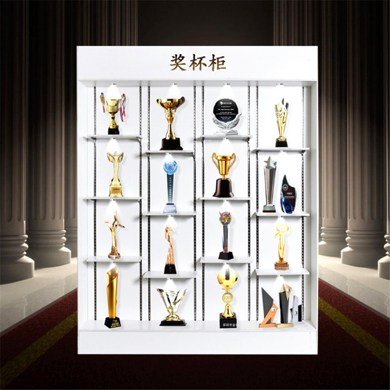 荣誉墙展示墙产品模型手办展示柜样品奖杯柜证书奖牌