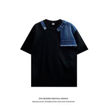 EONMODISH男装|2024夏季新品实拍美式个性短袖T恤
