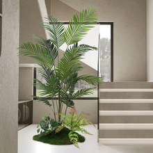 仿真绿植大型旅人蕉真植物盆栽室内装饰花摆件树客厅真树一件代发