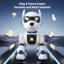 JJRC跨境新品R27智能语音机器狗 儿童电子宠物早教互动玩具机器人