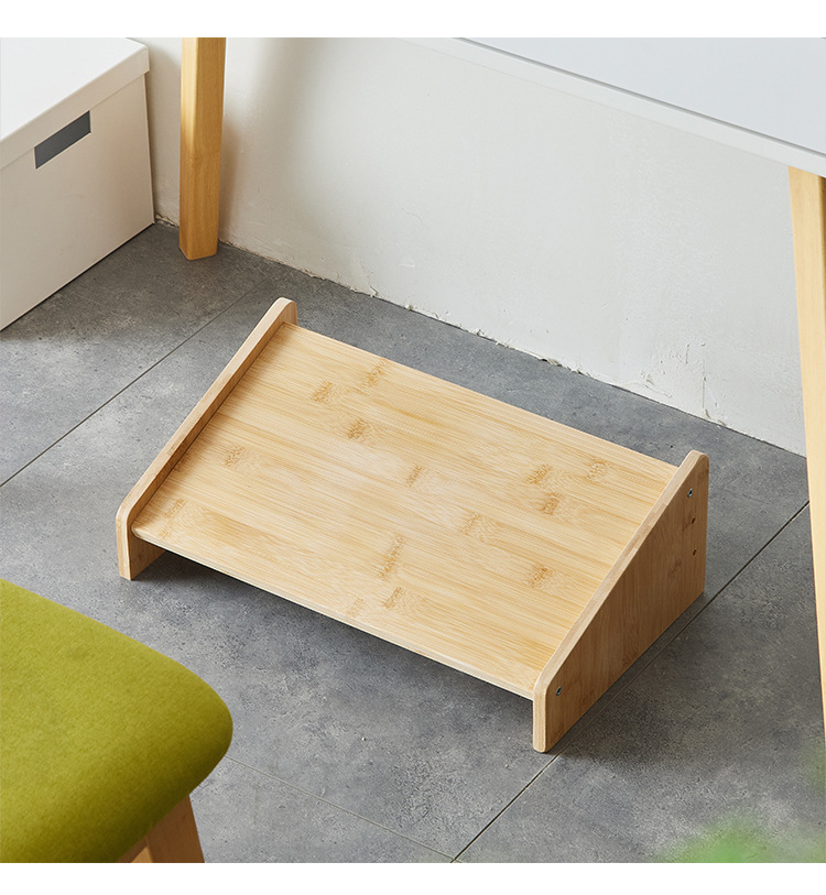 办公室踩脚凳桌下搁脚凳子垫脚凳可调节高度沙发脚踏神器一件代发